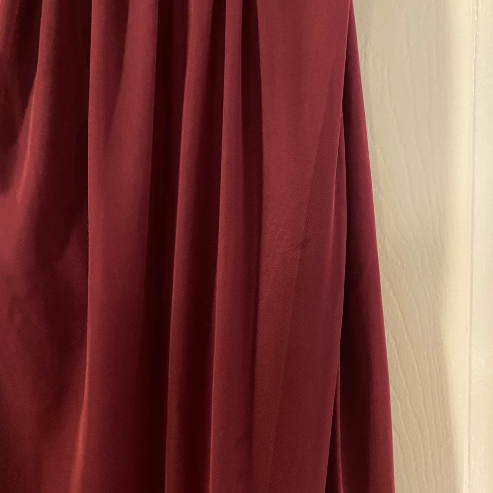Azazie Luxy Bridesmaid Dress in Raspberry - Picture 9 of 11